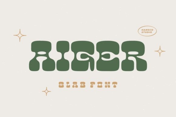Aiger: A Retro Display Font with Modern Personality