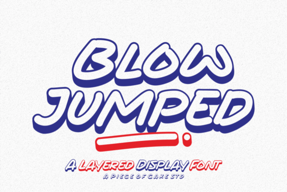 Blow Jumped: A Stylish Display Font for Modern Web Design Projects
