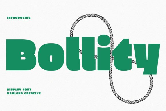 Bollity: A Bold Display Font That Elevates Small Business Branding