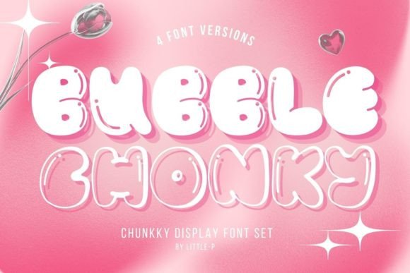 Bubble Chonky: The Playful Display Font for Modern Campaign Design