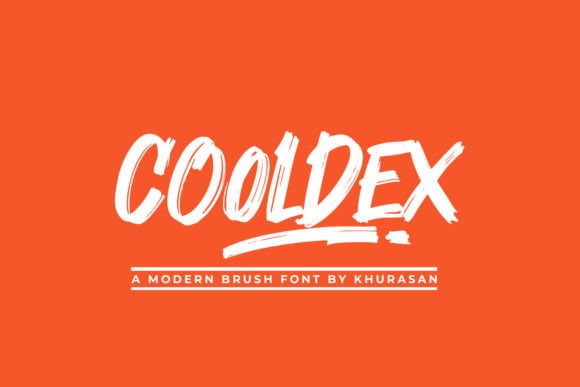Cooldex: A Bold Brush Font That Brings Personality to Brand Design