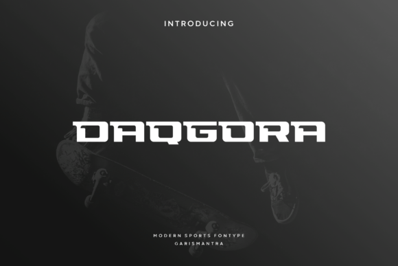 Daqgora: A Bold Display Font That Elevates Modern Branding Projects