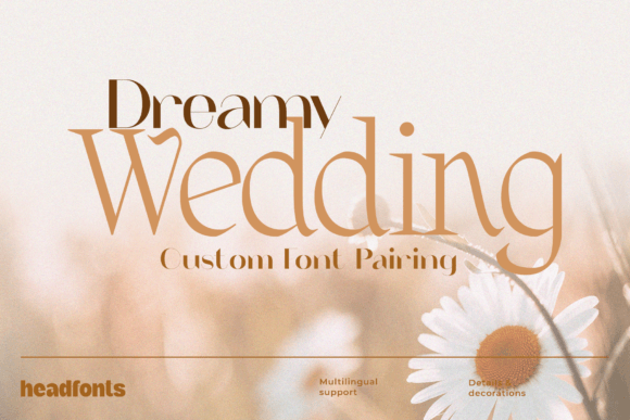 Elevating Wedding Crafts with Dreamy Wedding Duo Fonts