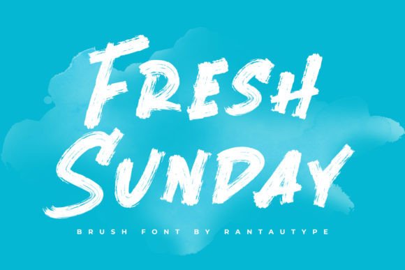 Fresh Sunday: A Vibrant Display Font for Modern Web Design
