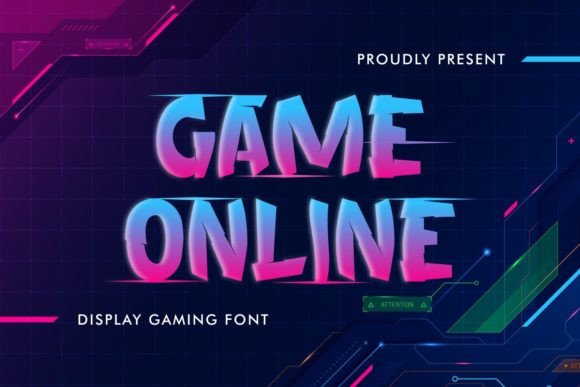 Game Online Font: A Web Designer’s Take on Using a Gaming Style Display Typeface