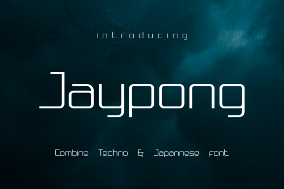Jaypong: A Unique Display Font for Modern Editorial Design