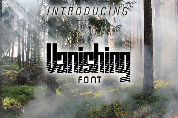 Vanishing: A Display Typeface That Elevates Digital Design